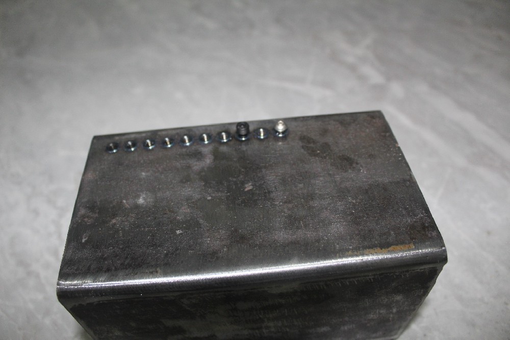 M4热熔钻孔+挤压攻牙样品展示