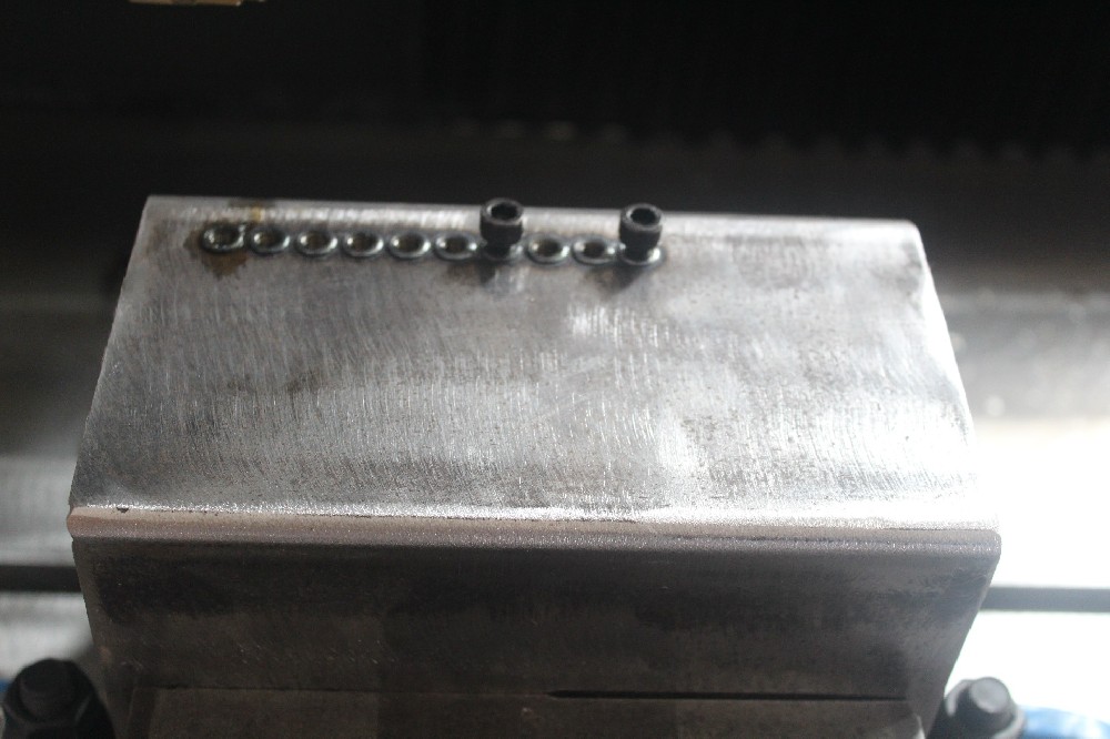 M6圆口热熔钻攻一体机样品展示